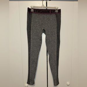 Grey and purple Gymshark leggings